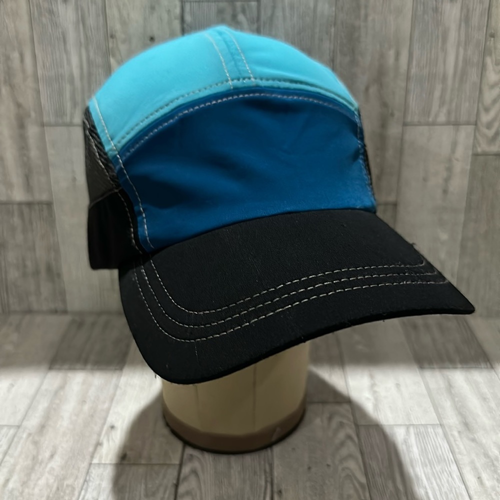 Pistil blue black lightweight running athletic baseball cap hat